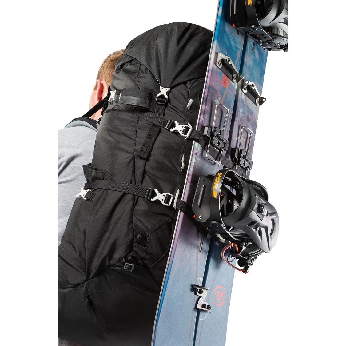 Women Gregory Denali 75 Ski Backpacks Black Sale Usa ZREX27803